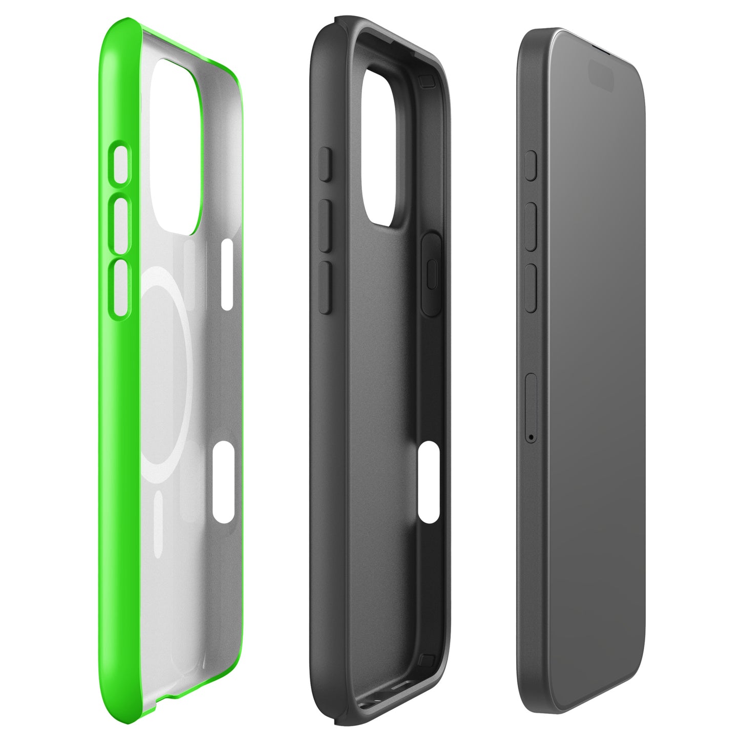 Lime Blitz MagSafe® tough case for iPhone®